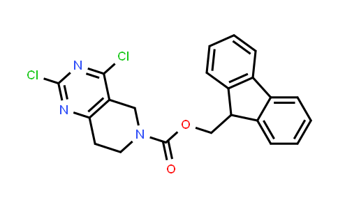 9H-fluoren-9-ylmethyl 2,4-dichloro-7,8-dihydro-5H-pyrido[4,3-d]pyrimidine-6-carboxylate