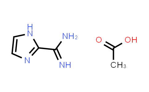 Acetic acid; 1H-imidazole-2-carboxamidine
