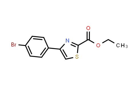 ethyl 4-(4-bromophenyl)thiazole-2-carboxylate