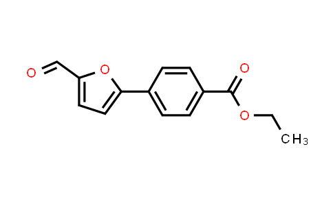 ethyl 4-(5-formyl-2-furyl)benzoate