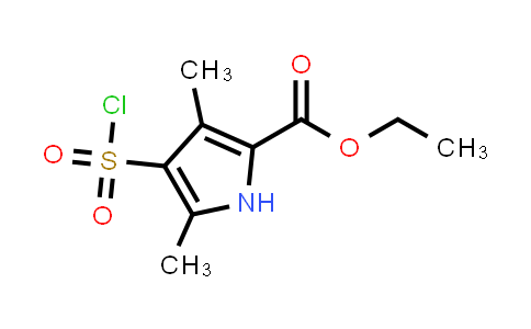 Ethyl 4-chlorosulfonyl-3,5-dimethyl-1H-pyrrole-2-carboxylate