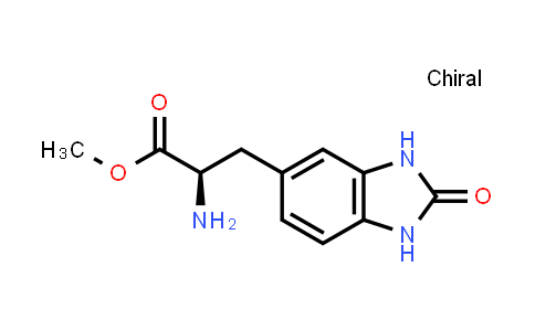 Methyl (2R)-2-amino-3-(2-oxo-1,3-dihydrobenzimidazol-5-yl)propanoate