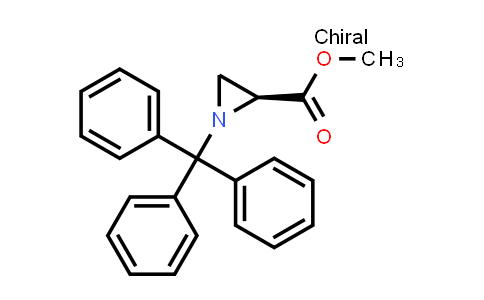Methyl (2S)-1-tritylaziridine-2-carboxylate