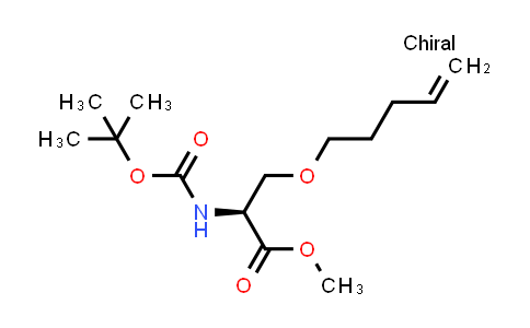 methyl (2S)-2-(tert-butoxycarbonylamino)-3-pent-4-enoxy-propanoate