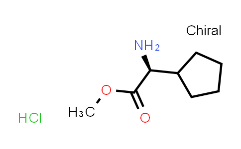 methyl (2S)-2-amino-2-cyclopentyl-acetate hydrochloride