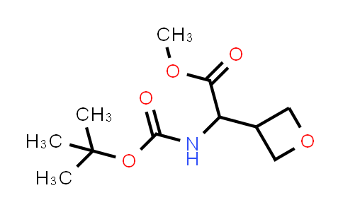 Methyl 2-(tert-butoxycarbonylamino)-2-(oxetan-3-yl)acetate