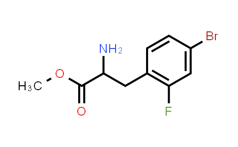 Methyl 2-amino-3-(4-bromo-2-fluorophenyl)propanoate