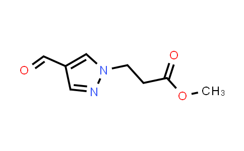methyl 3-(4-formylpyrazol-1-yl)propanoate
