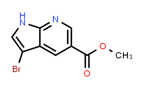 Methyl 3-bromo-1H-pyrrolo[2,3-b]pyridine-5-carboxylate