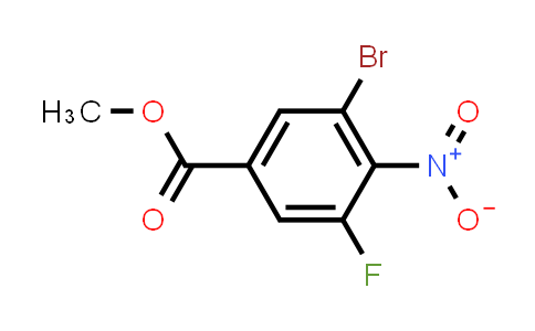 Methyl 3-bromo-5-fluoro-4-nitro-benzoate