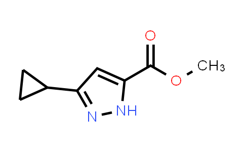 methyl 3-cyclopropyl-1H-pyrazole-5-carboxylate