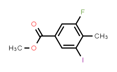 Methyl 3-fluoro-5-iodo-4-methyl-benzoate
