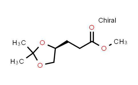 methyl 3-[(4S)-2,2-dimethyl-1,3-dioxolan-4-yl]propanoate