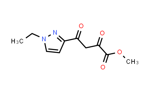 methyl 4-(1-ethylpyrazol-3-yl)-2,4-dioxo-butanoate