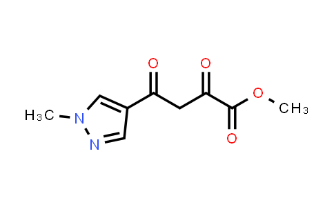 methyl 4-(1-methylpyrazol-4-yl)-2,4-dioxo-butanoate