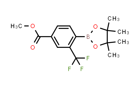 Methyl 4-(4,4,5,5-tetramethyl-1,3,2-dioxaborolan-2-yl)-3-(trifluoromethyl)benzoate