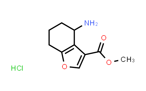 methyl 4-amino-4,5,6,7-tetrahydrobenzofuran-3-carboxylate hydrochloride