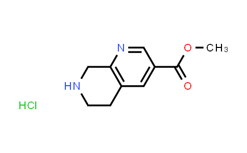 Methyl 5,6,7,8-tetrahydro-1,7-naphthyridine-3-carboxylate hydrochloride