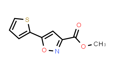 methyl 5-(2-thienyl)isoxazole-3-carboxylate