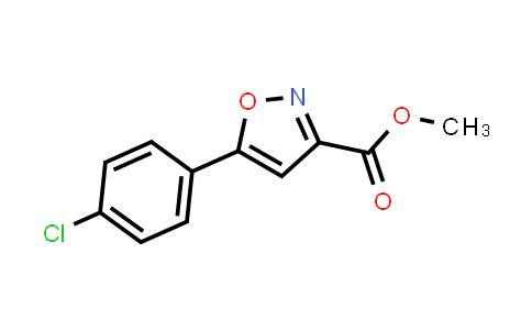 methyl 5-(4-chlorophenyl)isoxazole-3-carboxylate
