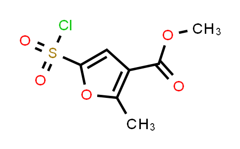 methyl 5-chlorosulfonyl-2-methyl-furan-3-carboxylate
