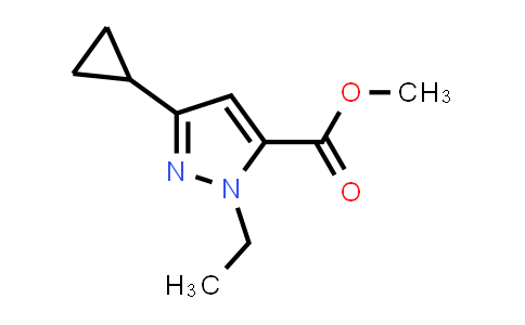 methyl 5-cyclopropyl-2-ethyl-pyrazole-3-carboxylate