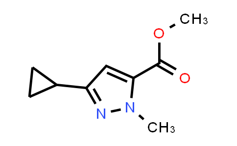 methyl 5-cyclopropyl-2-methyl-pyrazole-3-carboxylate