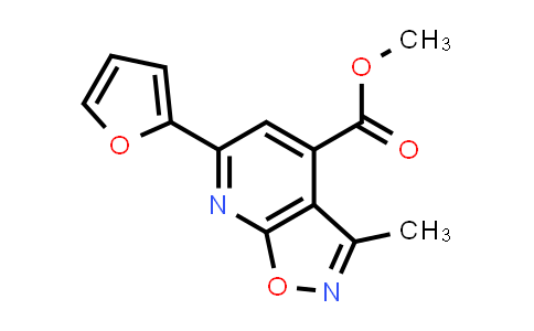 methyl 6-(2-furyl)-3-methyl-isoxazolo[5,4-b]pyridine-4-carboxylate