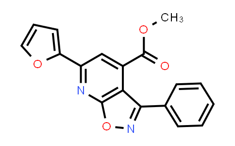 methyl 6-(2-furyl)-3-phenyl-isoxazolo[5,4-b]pyridine-4-carboxylate