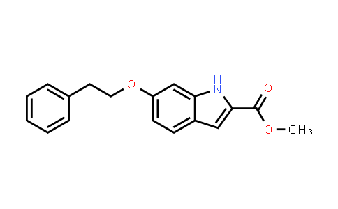 Methyl 6-(2-phenylethoxy)-1H-indole-2-carboxylate
