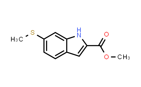 Methyl 6-methylsulfanyl-1H-indole-2-carboxylate