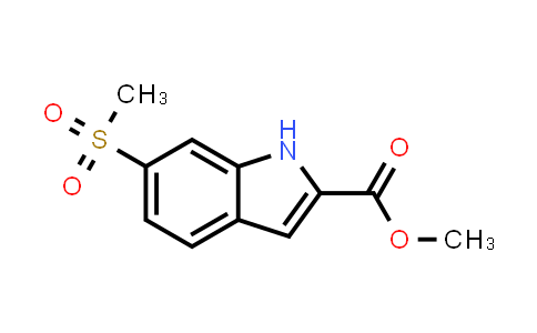 Methyl 6-methylsulfonyl-1H-indole-2-carboxylate