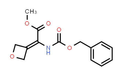 Methyl2-(((benzyloxy)carbonyl)amino)-2-(oxetan-3-ylidene)acetate