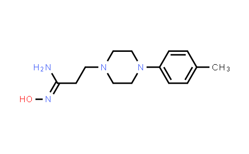N'-Hydroxy-3-[4-(p-tolyl)piperazin-1-yl]propanamidine