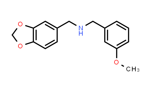 N-(1,3-Benzodioxol-5-ylmethyl)-1-(3-methoxyphenyl)methanamine