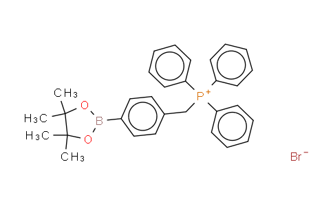 Phosphonium,triphenyl[[4-?(4,?4,?5,?5-?tetramethyl-?1,?3,?2-?dioxaborolan-?2-?yl)?phenyl]?methyl]?-?,bromide(1:1)