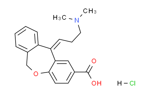 (Z)-11-(3-(dimethylamino)propylidene)-6,11-dihydrodibenzo[b,e]oxepine-2-carboxylicacid hydrochloride