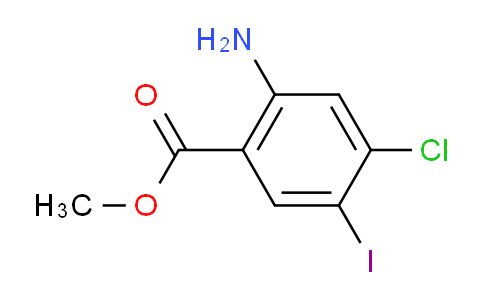methyl 2-amino-4-chloro-5-iodobenzoate