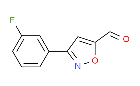 3 - (3 - 氟苯基) - 异恶唑-5 - 甲醛