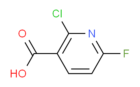 2-Chloro-6-fluoronicotinic acid