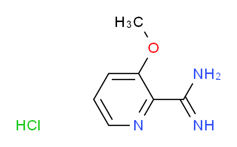 3-methoxypicolinimidamide hydrochloride