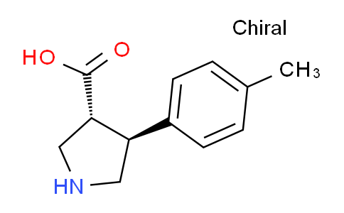 (3R,4S)-4-(p-Tolyl)pyrrolidine-3-carboxylic acid