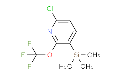 6-氯-2-(三氟甲氧基)-3-(三甲基硅基)吡啶