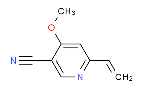 4-methoxy-6-vinylnicotinonitrile