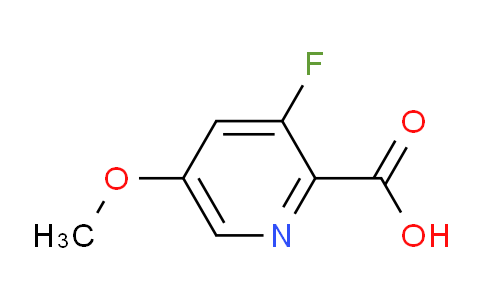 3-氟-5-甲氧基吡啶-2-甲酸