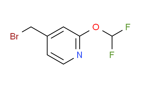 4-(bromomethyl)-2-(difluoromethoxy)pyridine