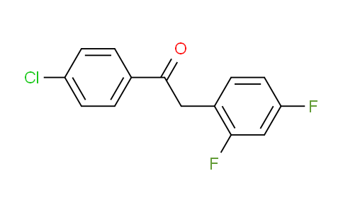 1-(4-chlorophenyl)-2-(2,4-difluorophenyl)ethanone
