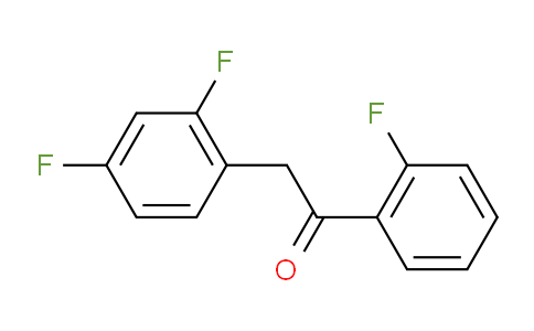 2-(2,4-difluorophenyl)-1-(2-fluorophenyl)ethanone