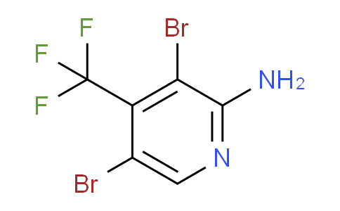 3,5-dibromo-4-(trifluoromethyl)pyridin-2-amine