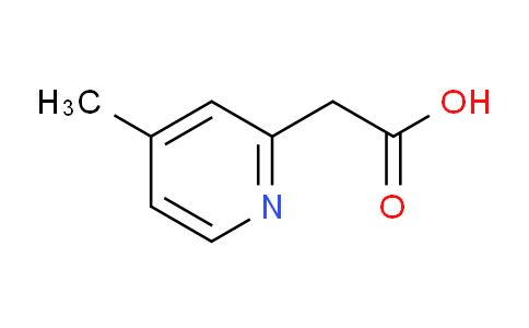 2-(4-methylpyridin-2-yl)acetic acid